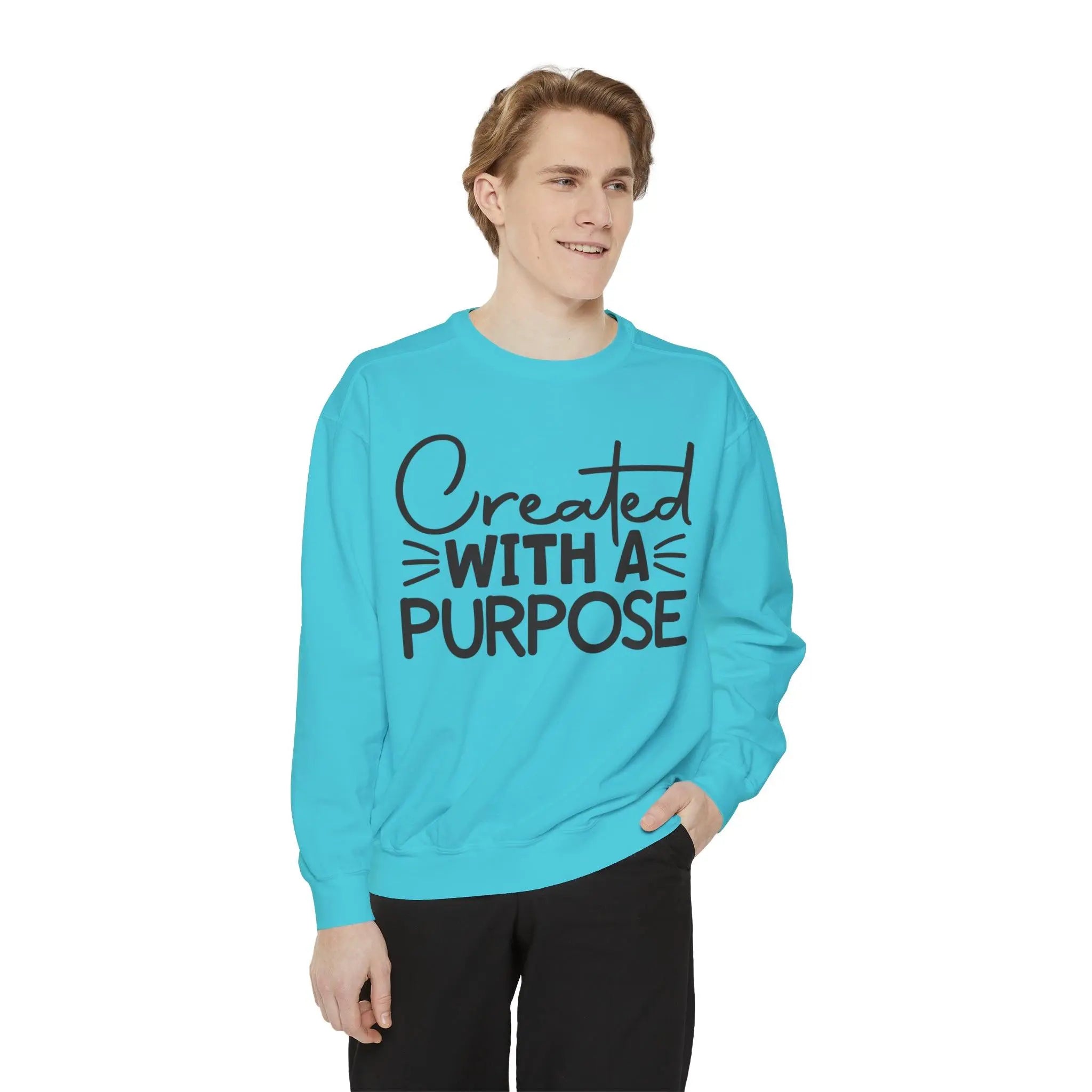 Created With A Purpose Sweatshirt - Briadanna