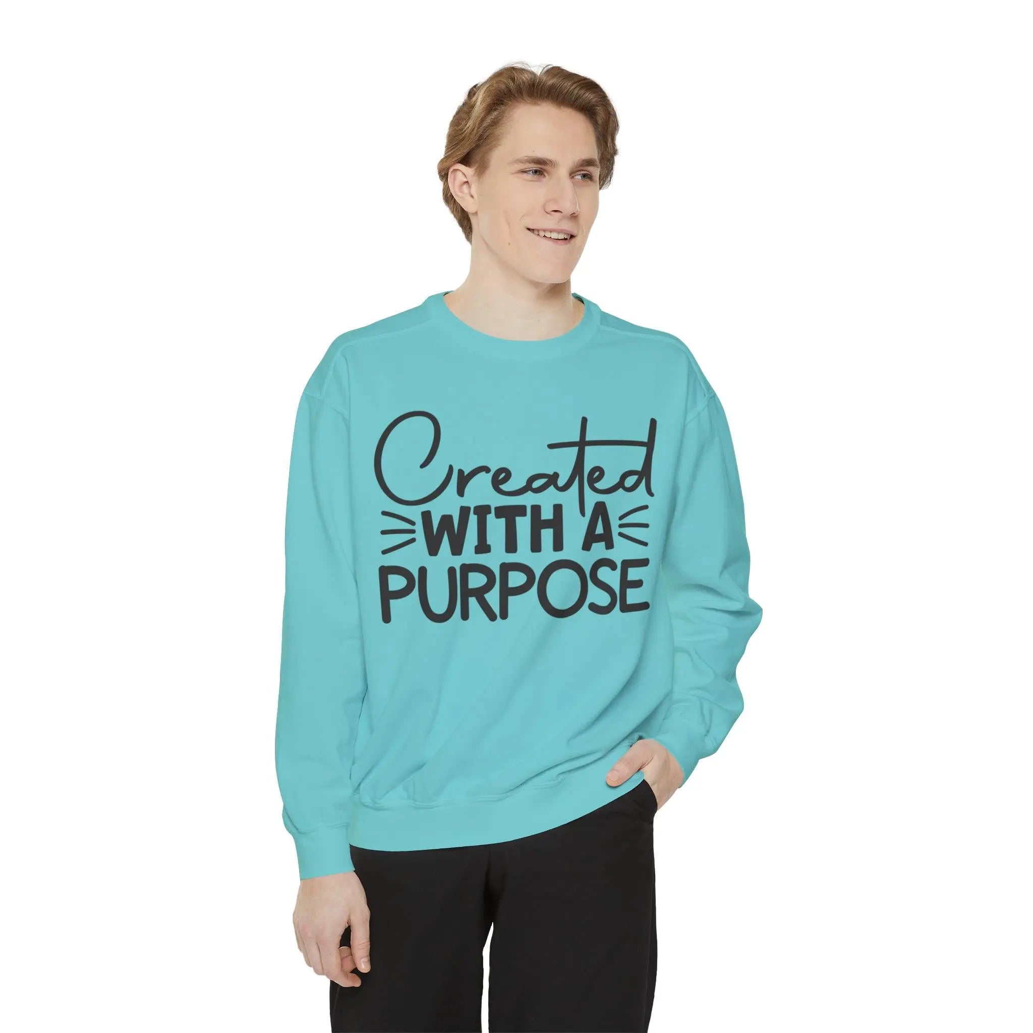 Created With A Purpose Sweatshirt - Briadanna