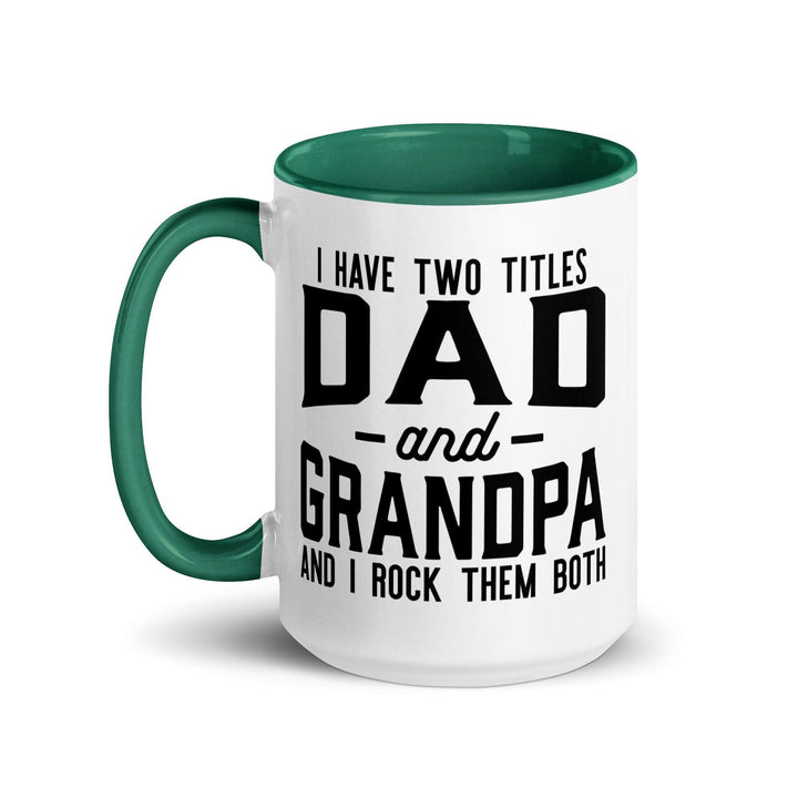 Dad and Grandpa Titles Mug - Briadanna