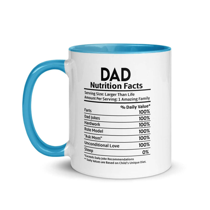 Dad's Nutrition Facts Mug - Briadanna