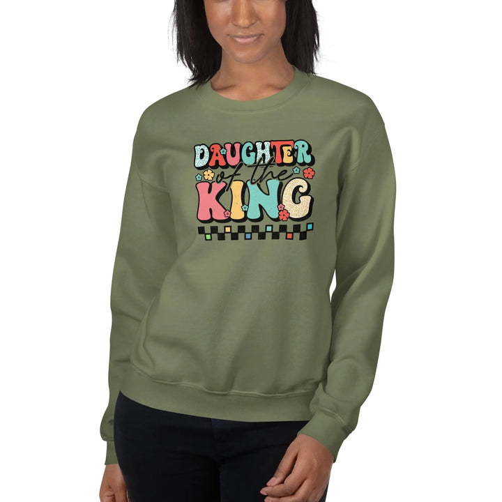 Daughter Of A King Sweatshirt - Briadanna