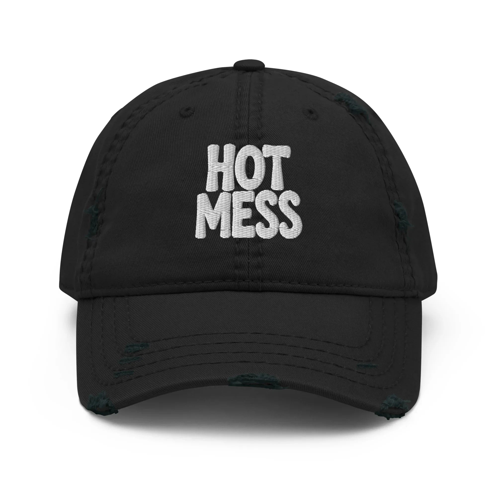 'Hot Mess' Distressed Cap - Briadanna