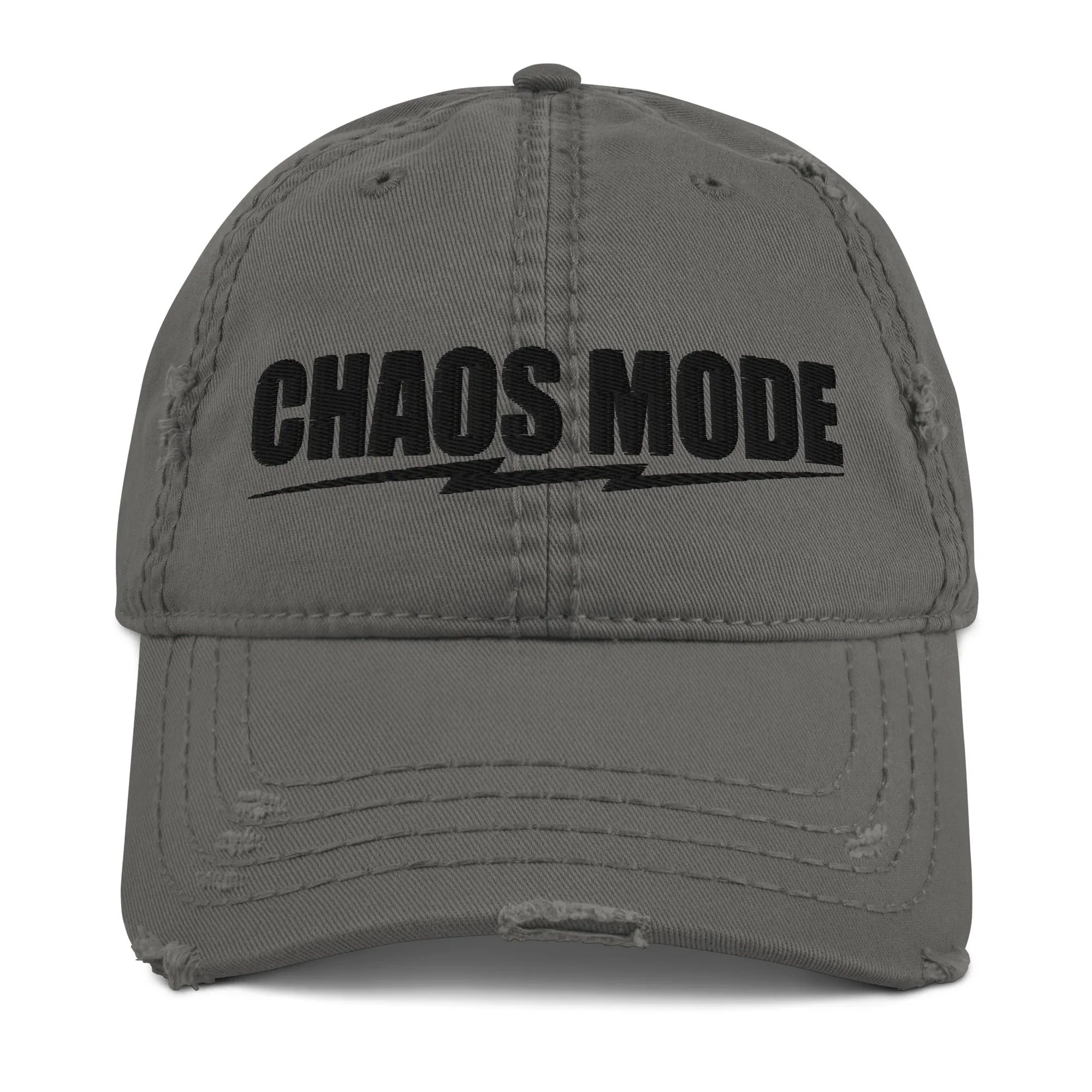 'Chaos Mode' Distressed Cap - Briadanna