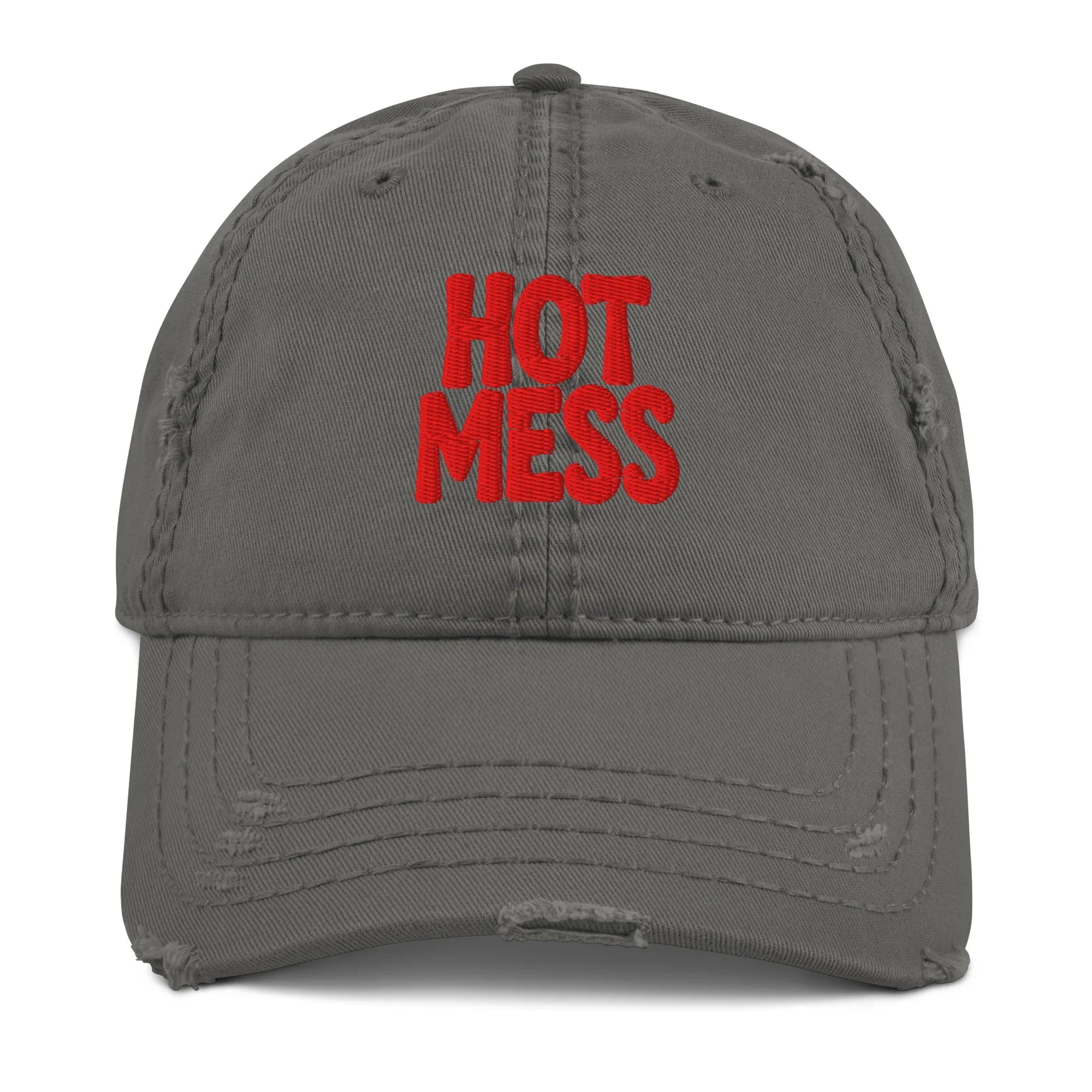 'Hot Mess' Distressed Cap - Briadanna
