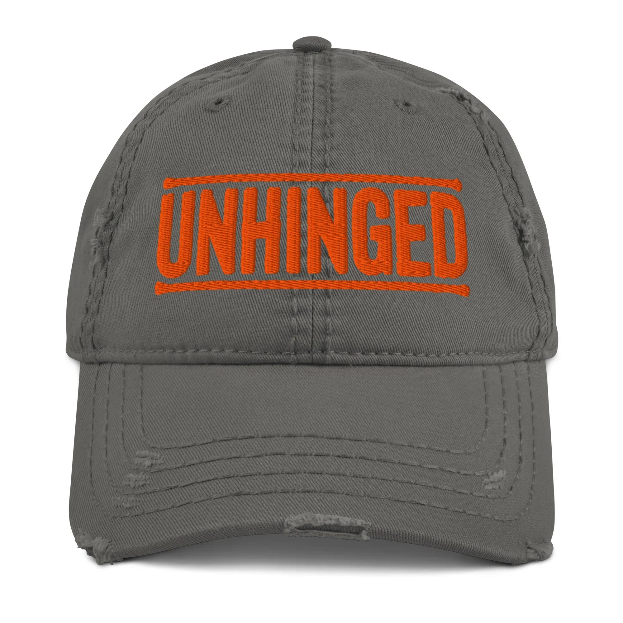 'Unhinged' Distressed Hat - Briadanna