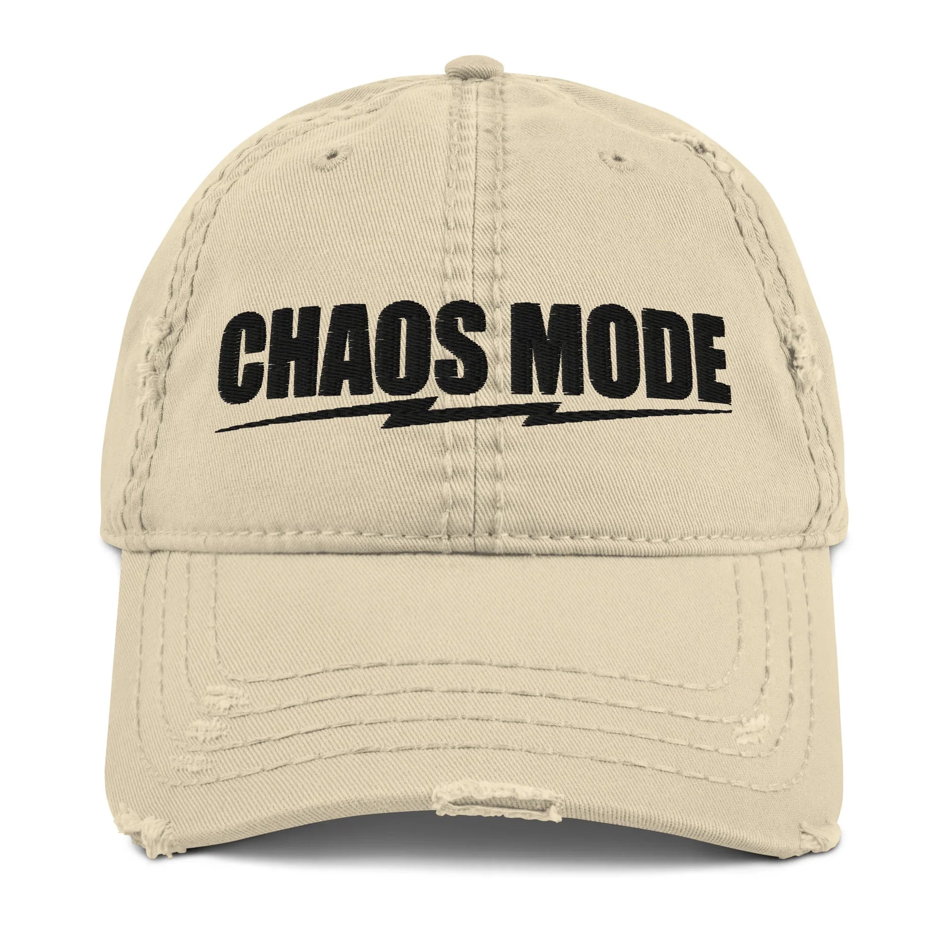 'Chaos Mode' Distressed Cap - Briadanna