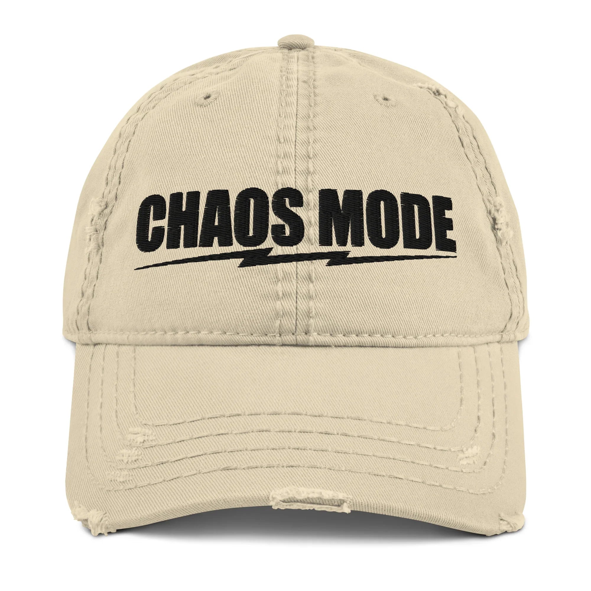 'Chaos Mode' Distressed Cap - Briadanna
