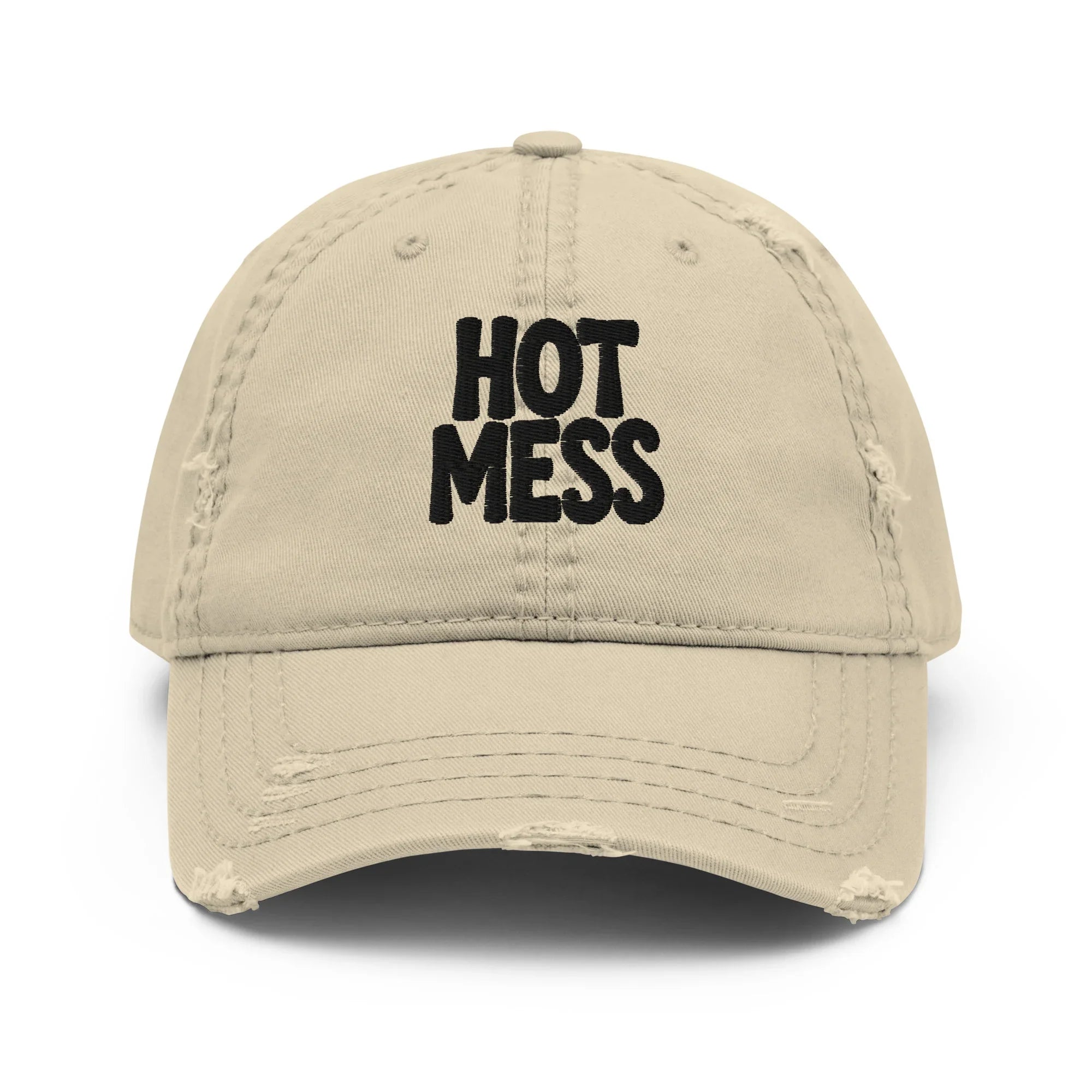'Hot Mess' Distressed Cap - Briadanna