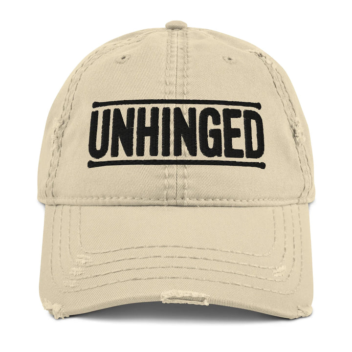'Unhinged' Distressed Hat - Briadanna