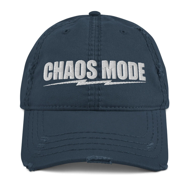 'Chaos Mode' Distressed Cap - Briadanna