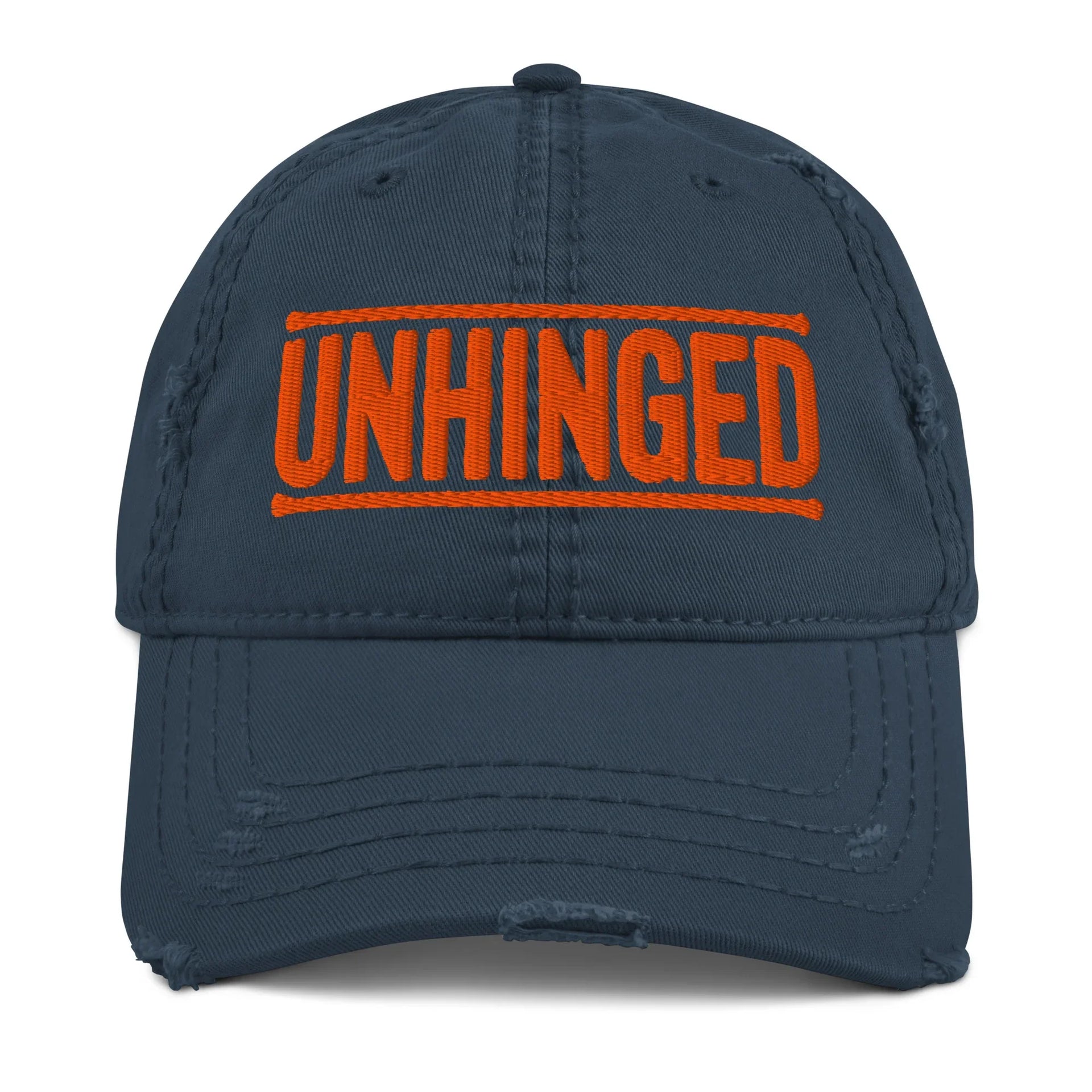 'Unhinged' Distressed Hat - Briadanna