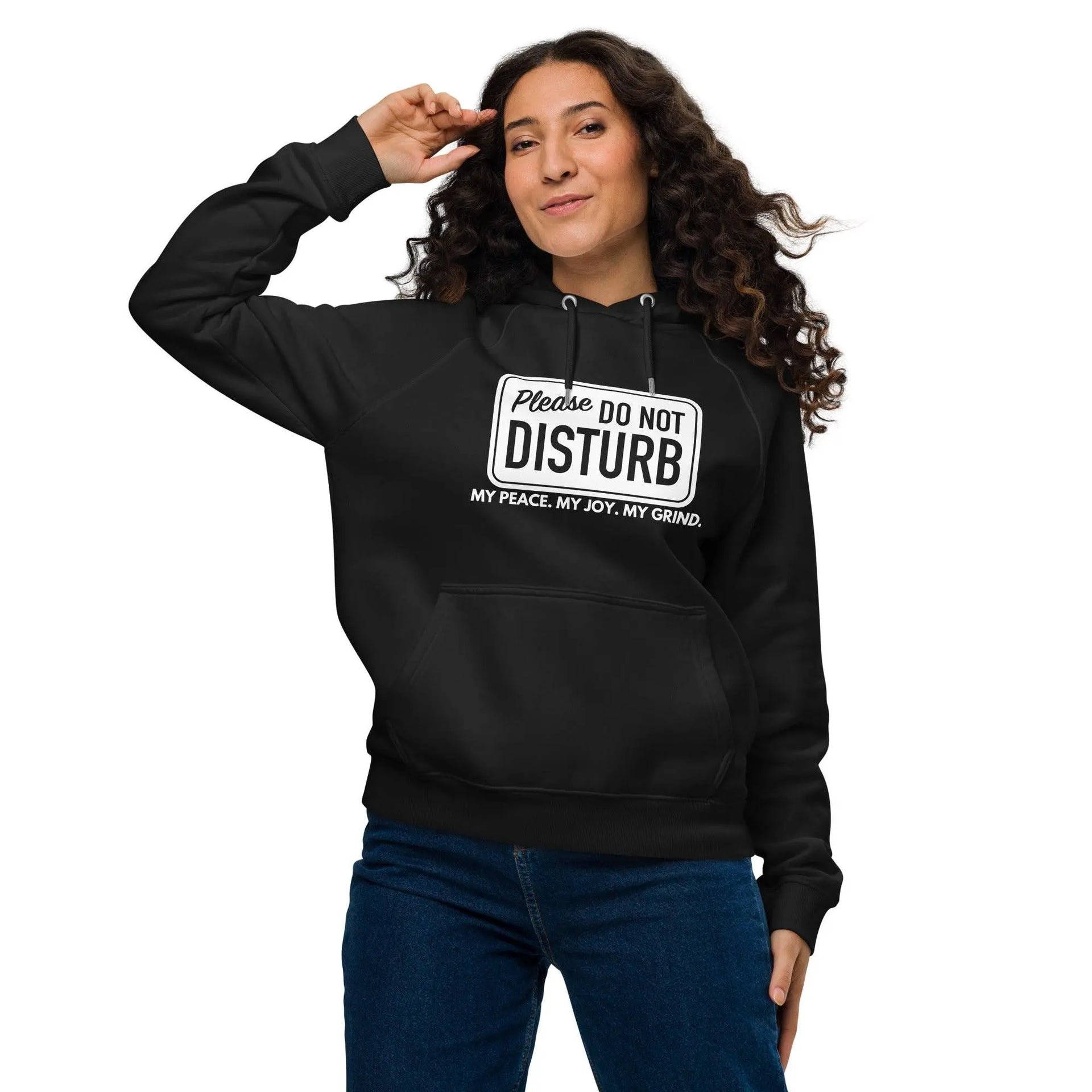 "Do Not Disturb" Raglan Hoodie - Briadanna