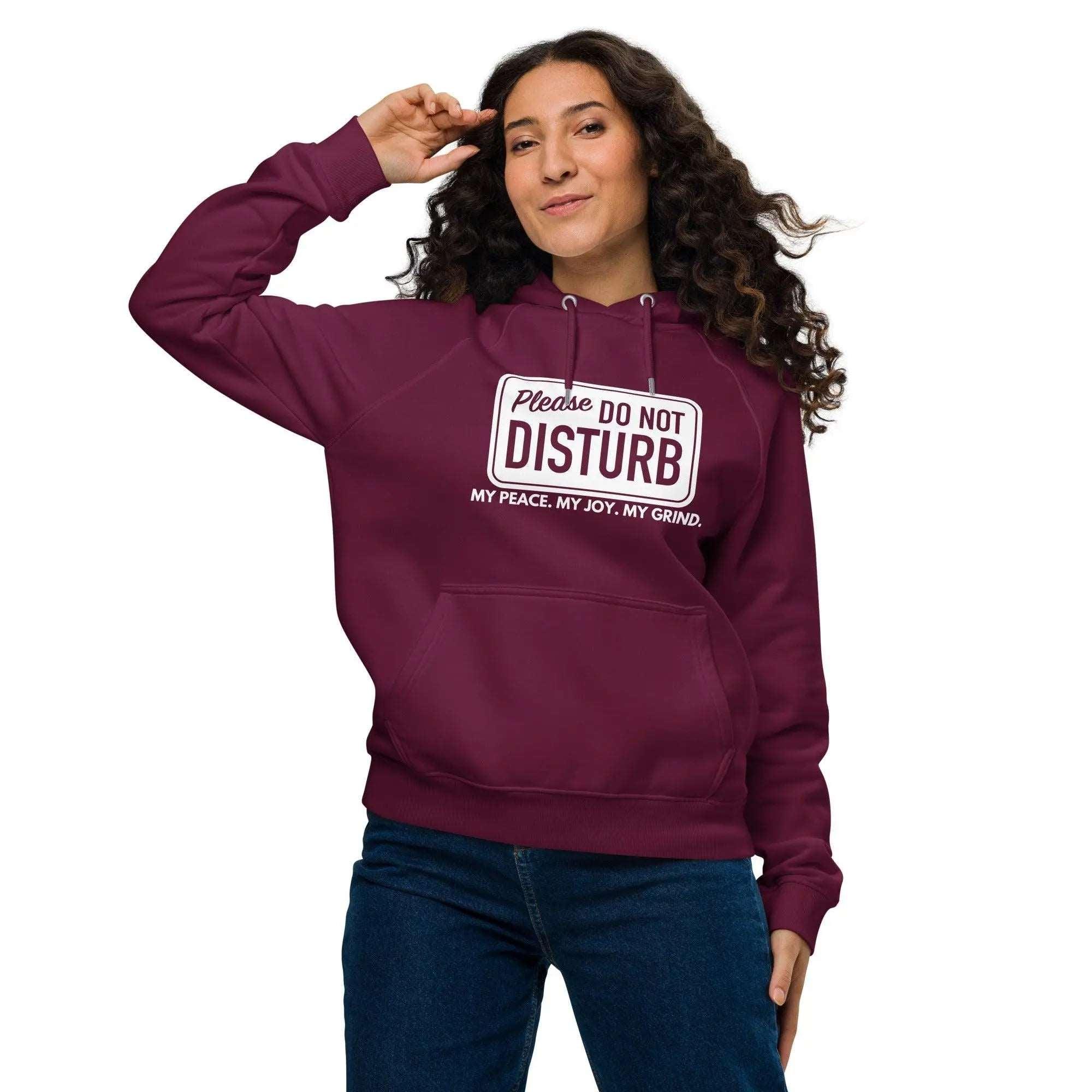 "Do Not Disturb" Raglan Hoodie - Briadanna