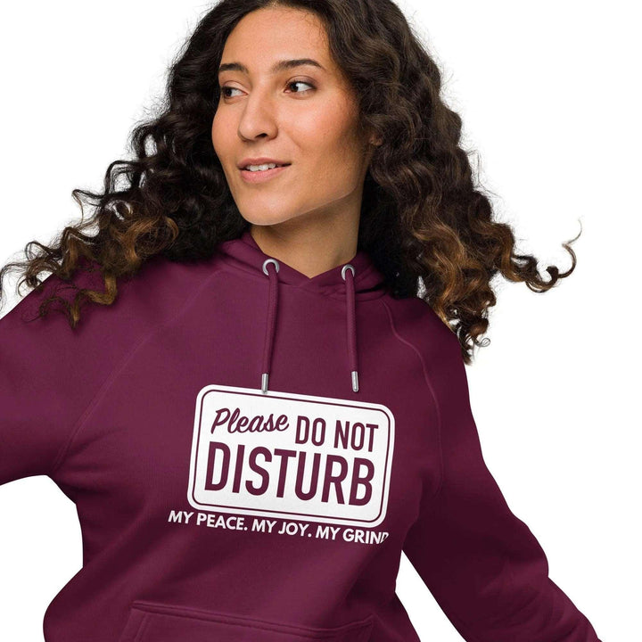 "Do Not Disturb" Raglan Hoodie - Briadanna