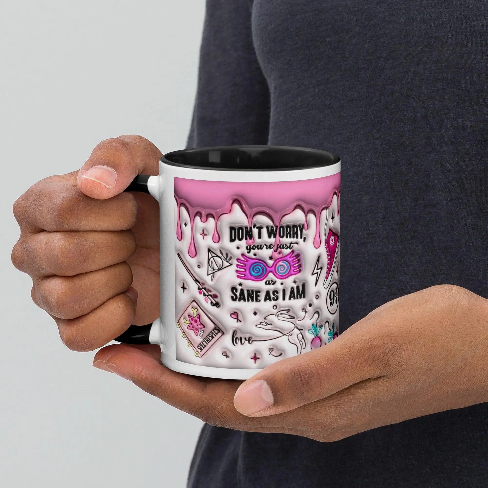 Don't Worry Colorful Mug - Briadanna