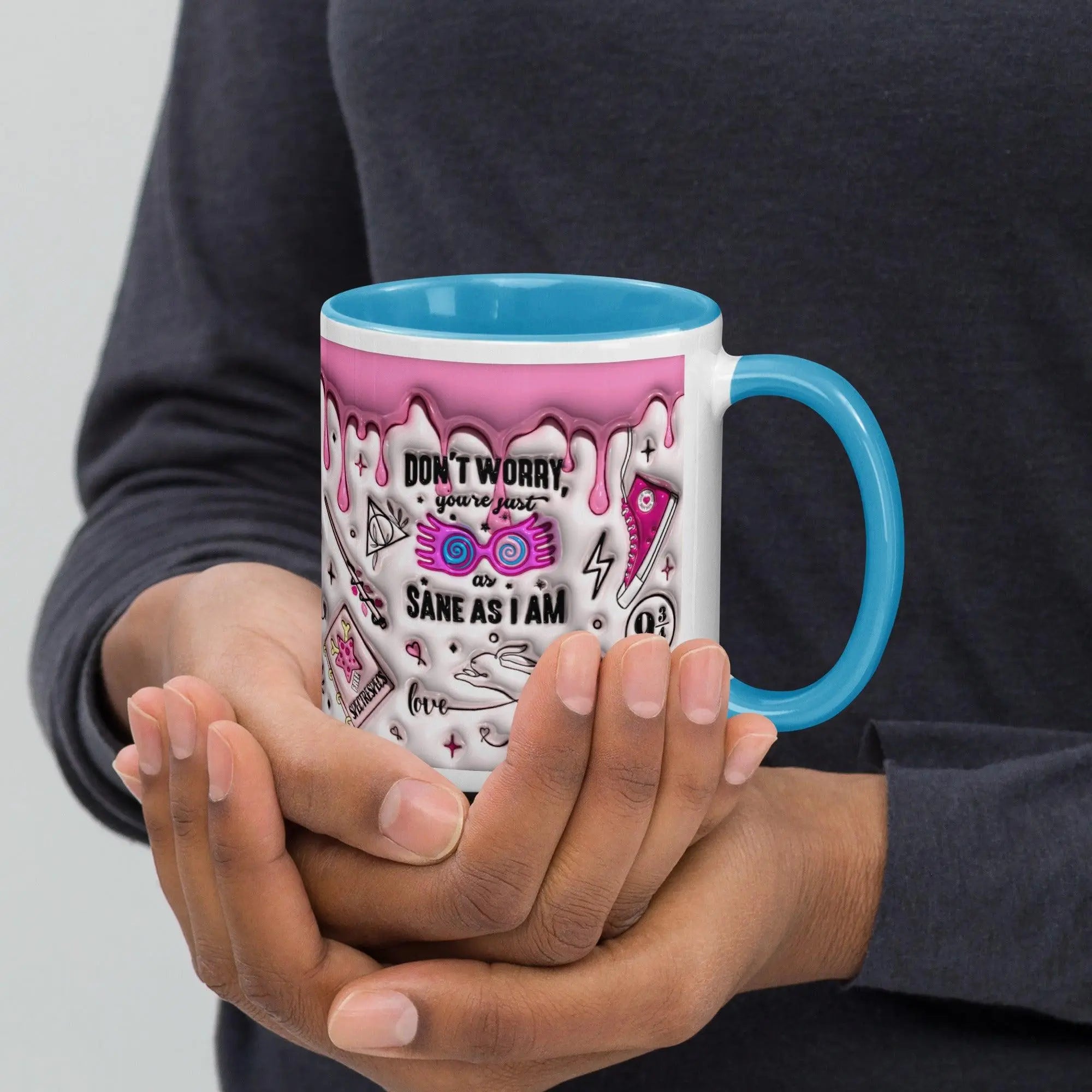 Don't Worry Colorful Mug - Briadanna