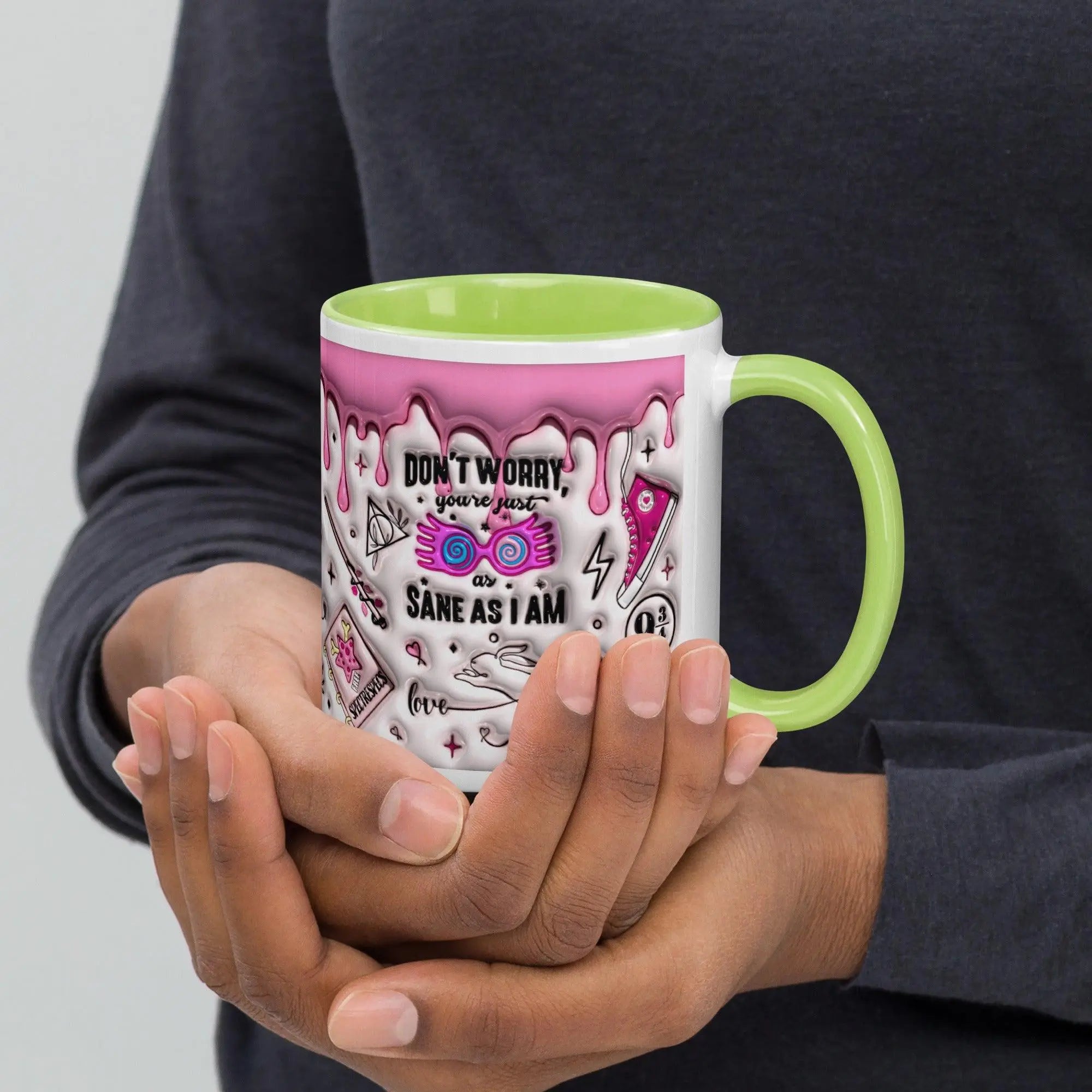 Don't Worry Colorful Mug - Briadanna