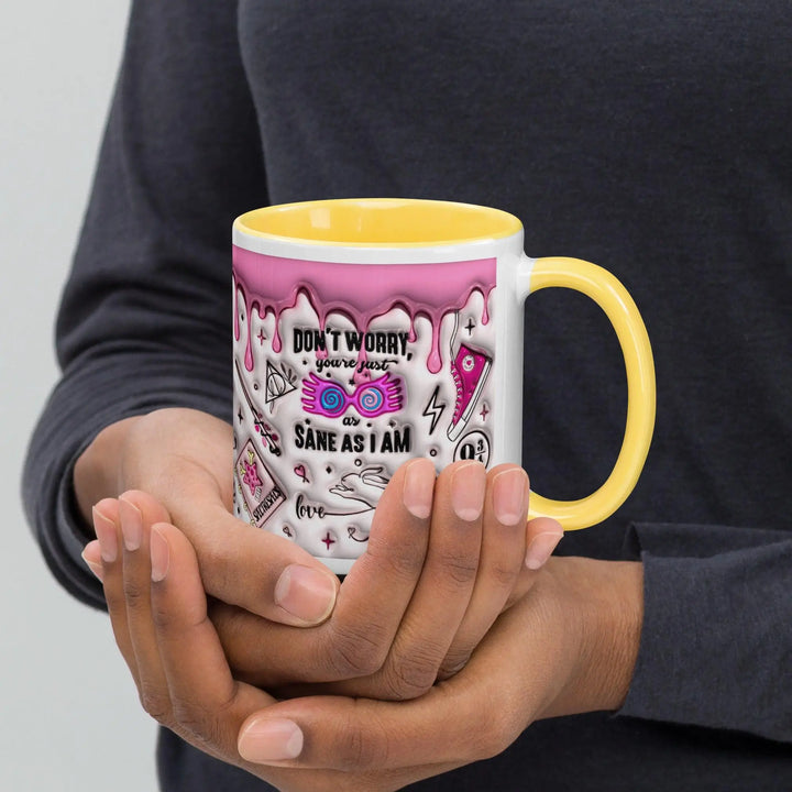 Don't Worry Colorful Mug - Briadanna