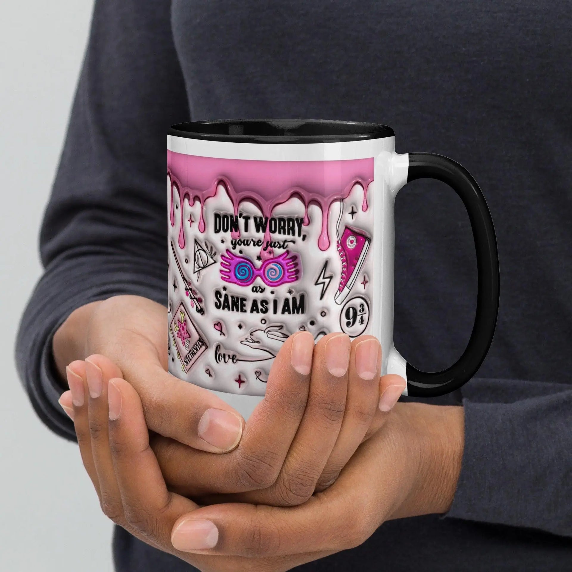 Don't Worry Colorful Mug - Briadanna