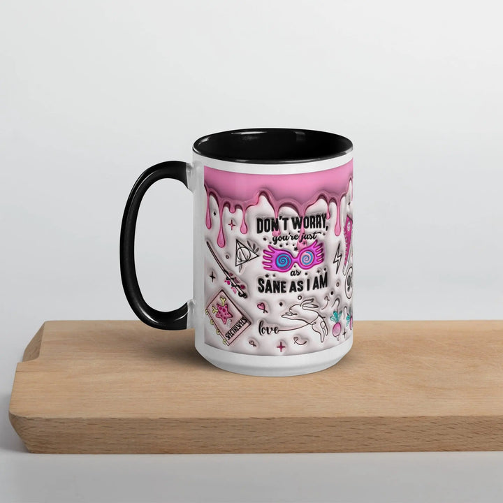 Don't Worry Colorful Mug - Briadanna