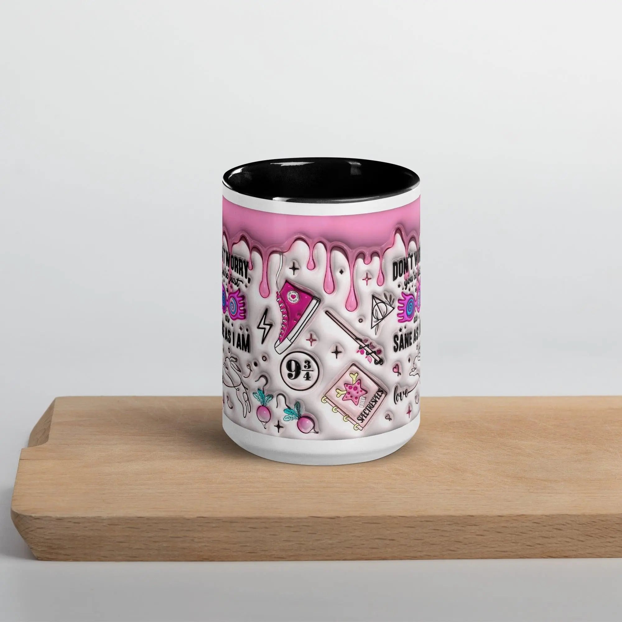 Don't Worry Colorful Mug - Briadanna