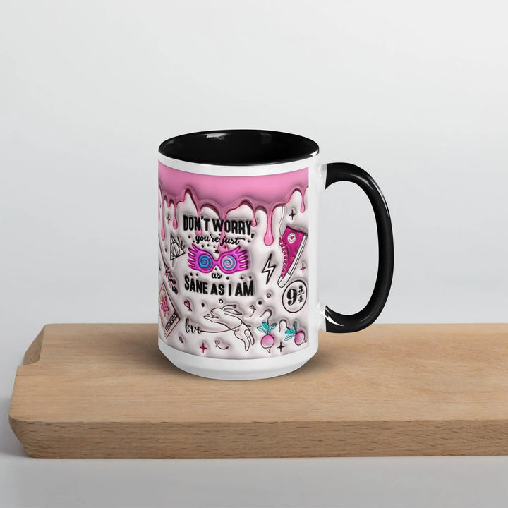 Don't Worry Colorful Mug - Briadanna