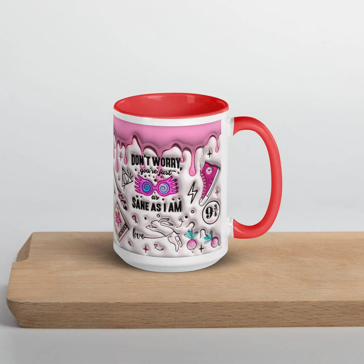 Don't Worry Colorful Mug - Briadanna