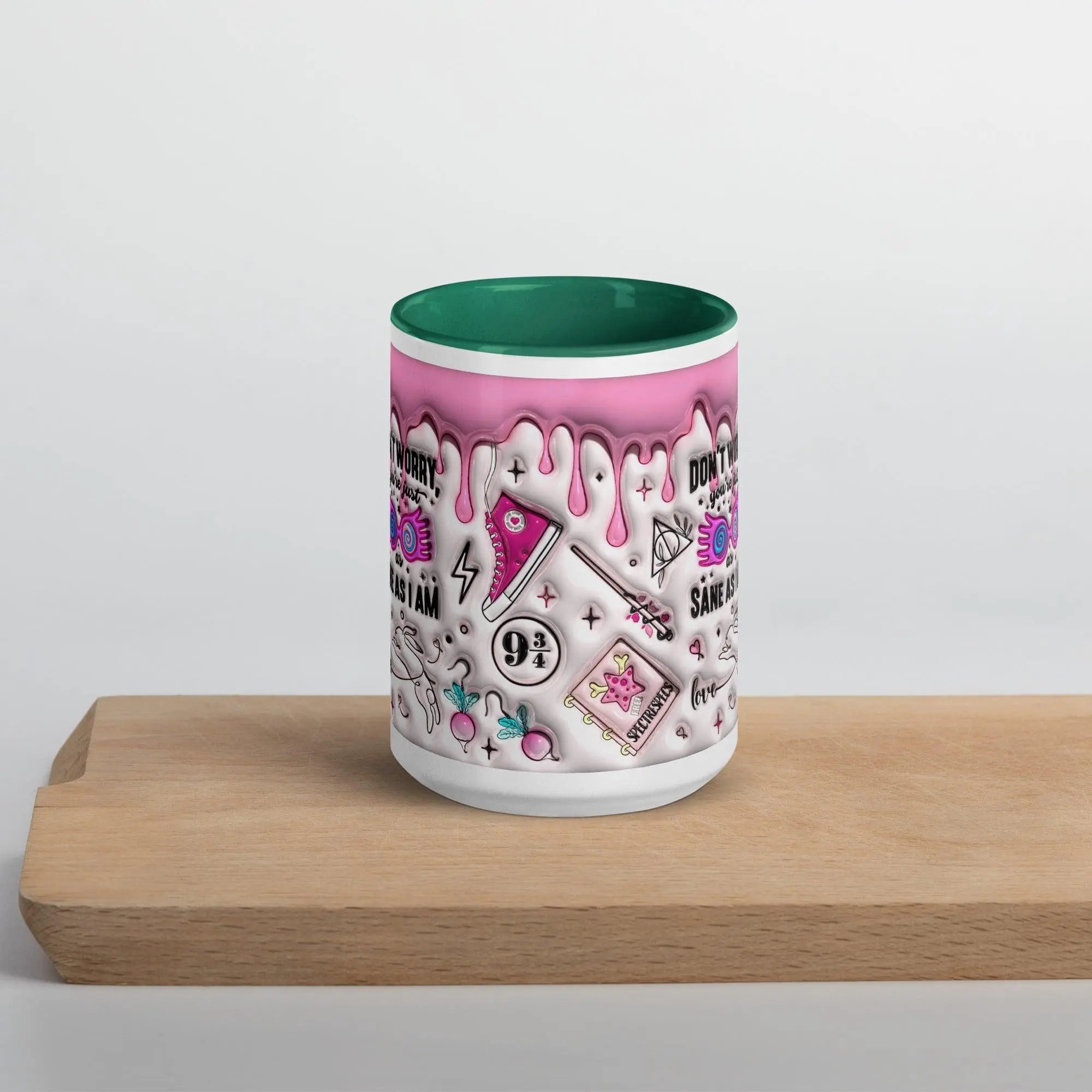 Don't Worry Colorful Mug - Briadanna