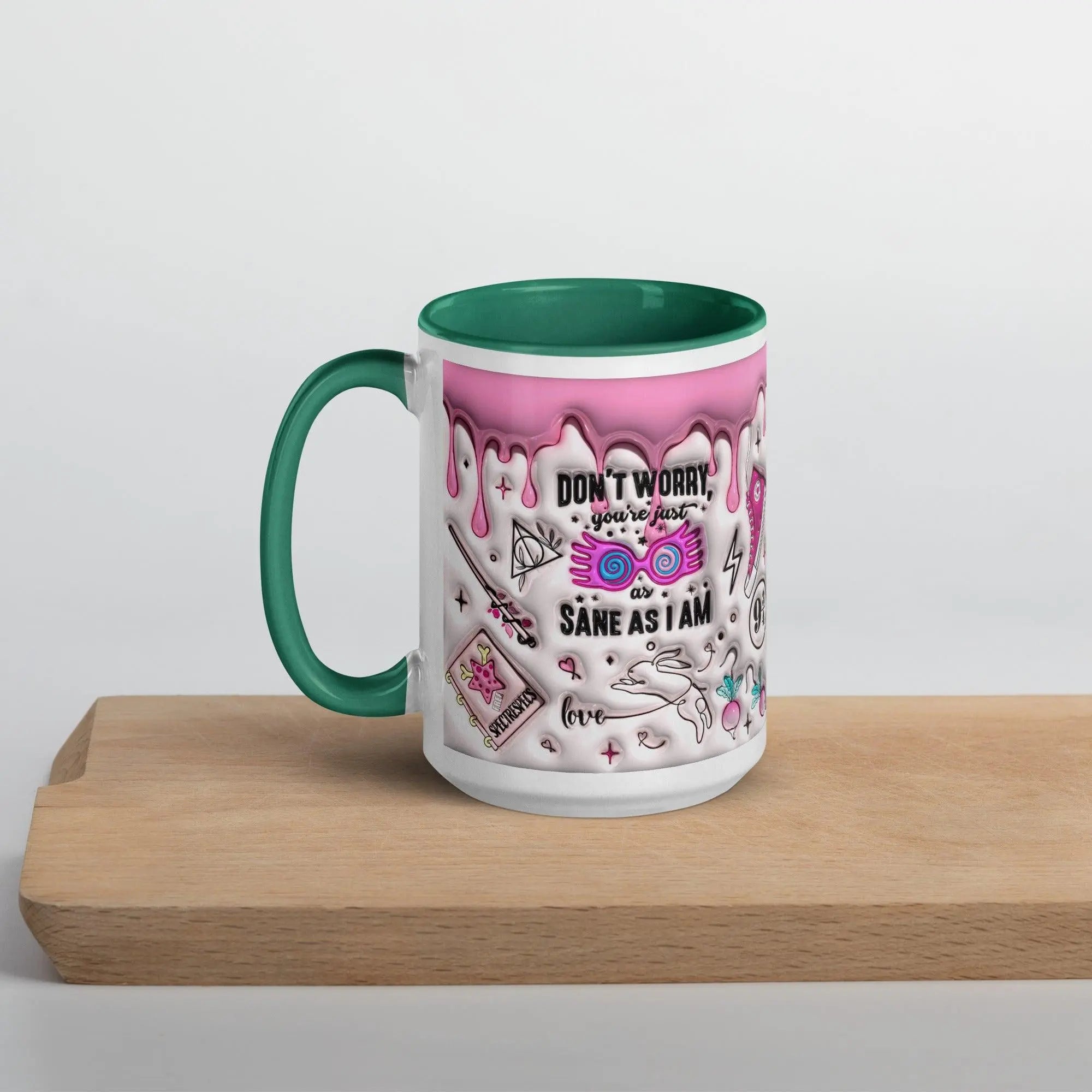 Don't Worry Colorful Mug - Briadanna