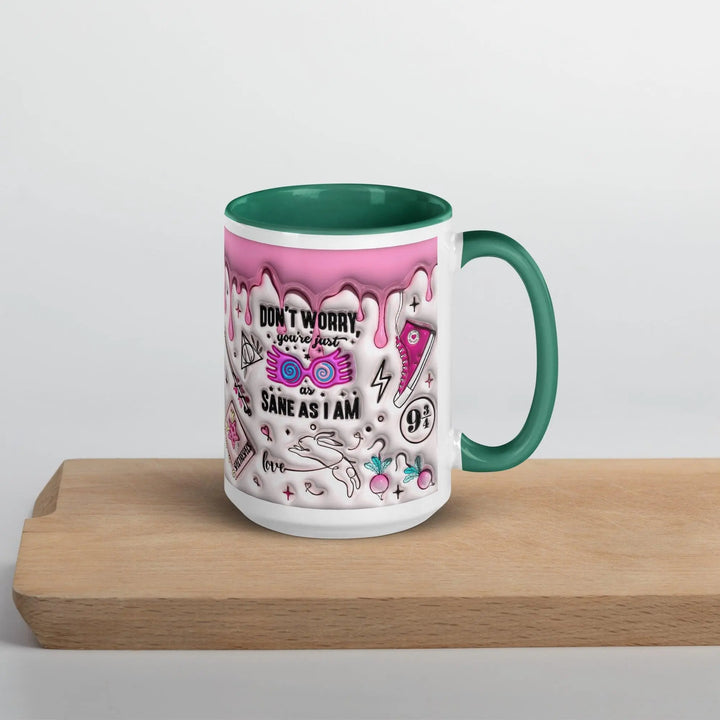 Don't Worry Colorful Mug - Briadanna