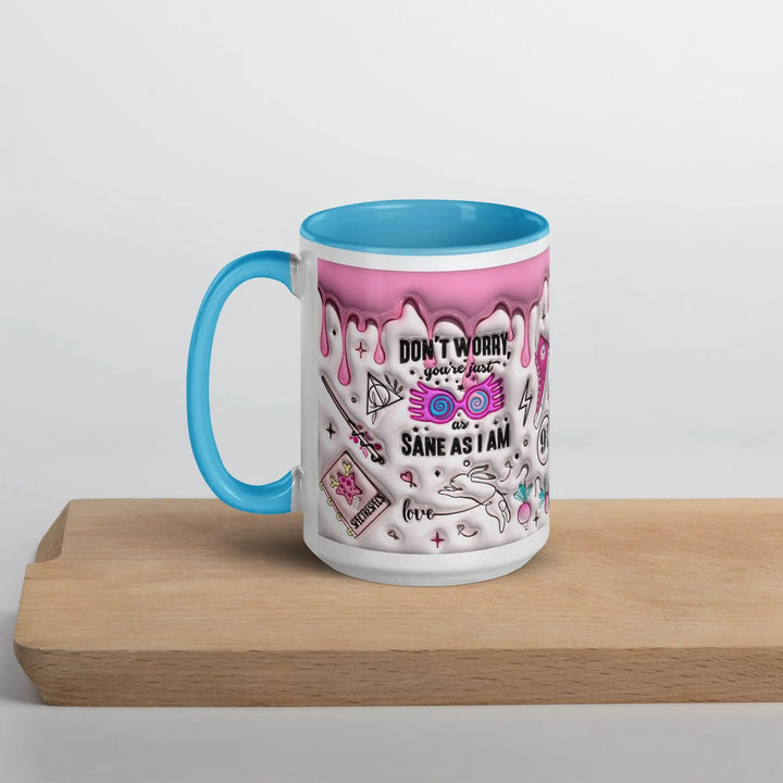 Don't Worry Colorful Mug - Briadanna