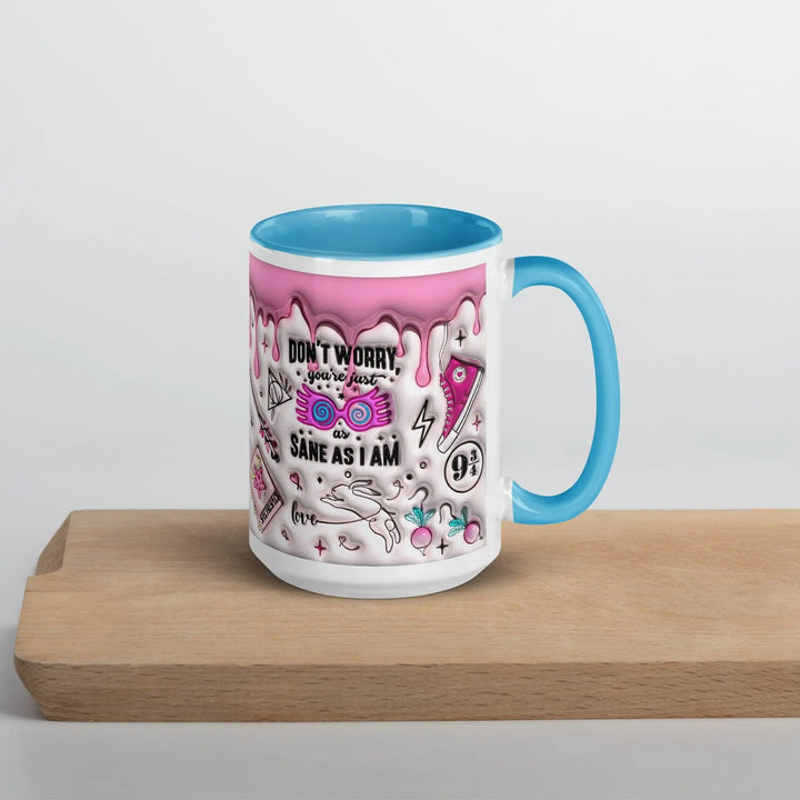 Don't Worry Colorful Mug - Briadanna