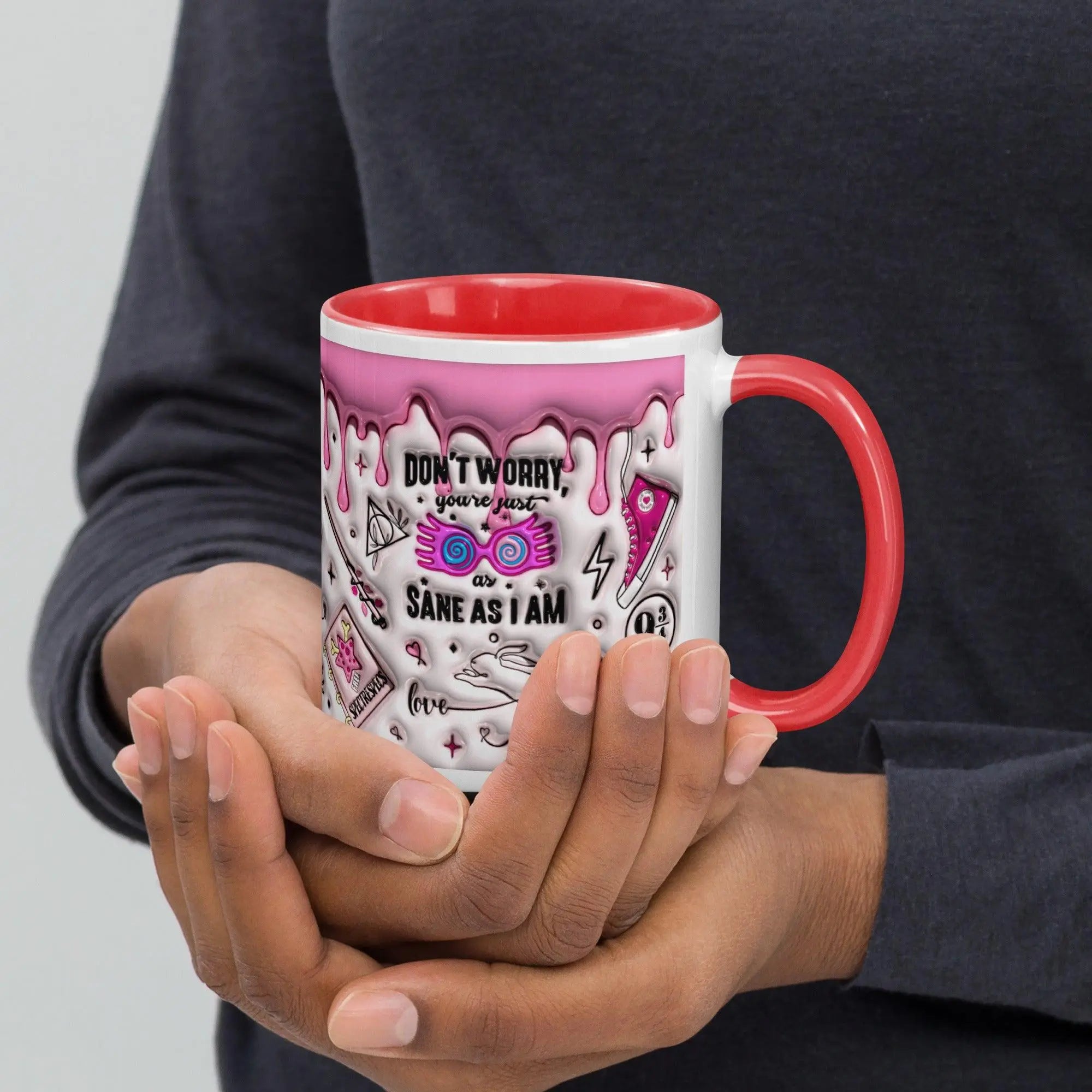 Don't Worry Colorful Mug - Briadanna