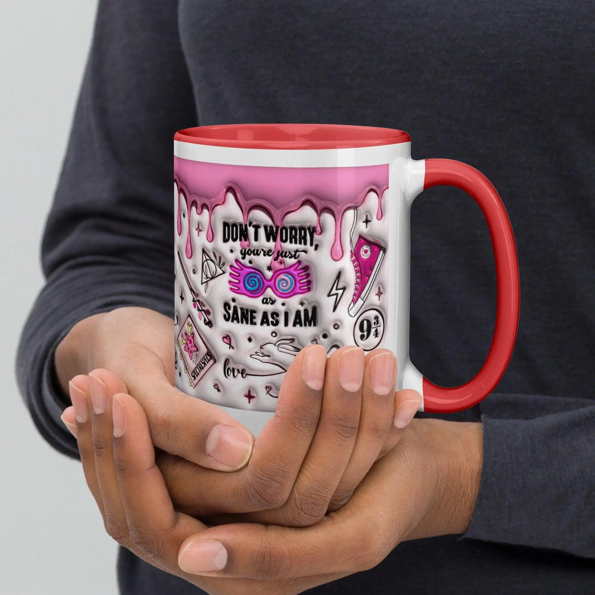 Don't Worry Colorful Mug - Briadanna