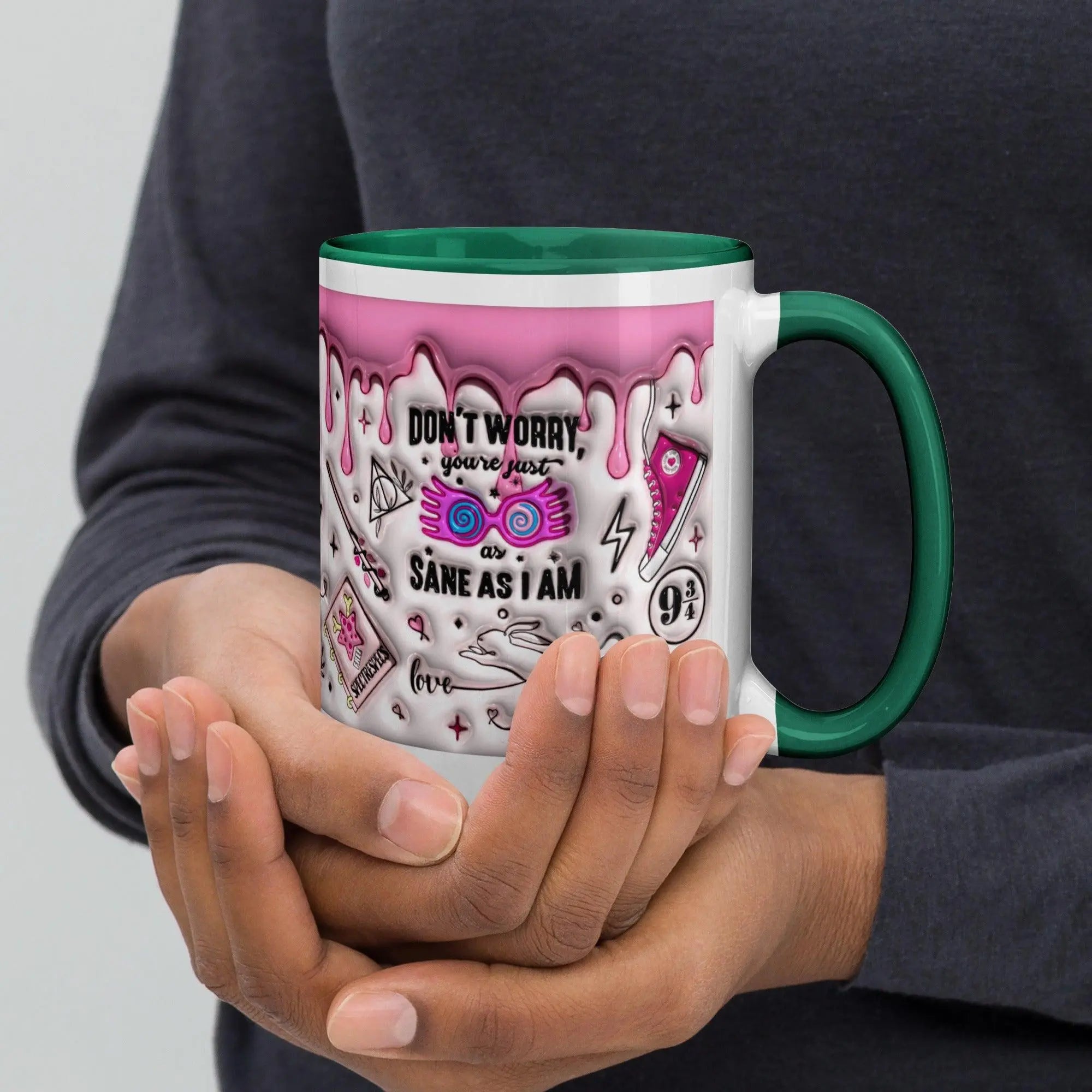 Don't Worry Colorful Mug - Briadanna