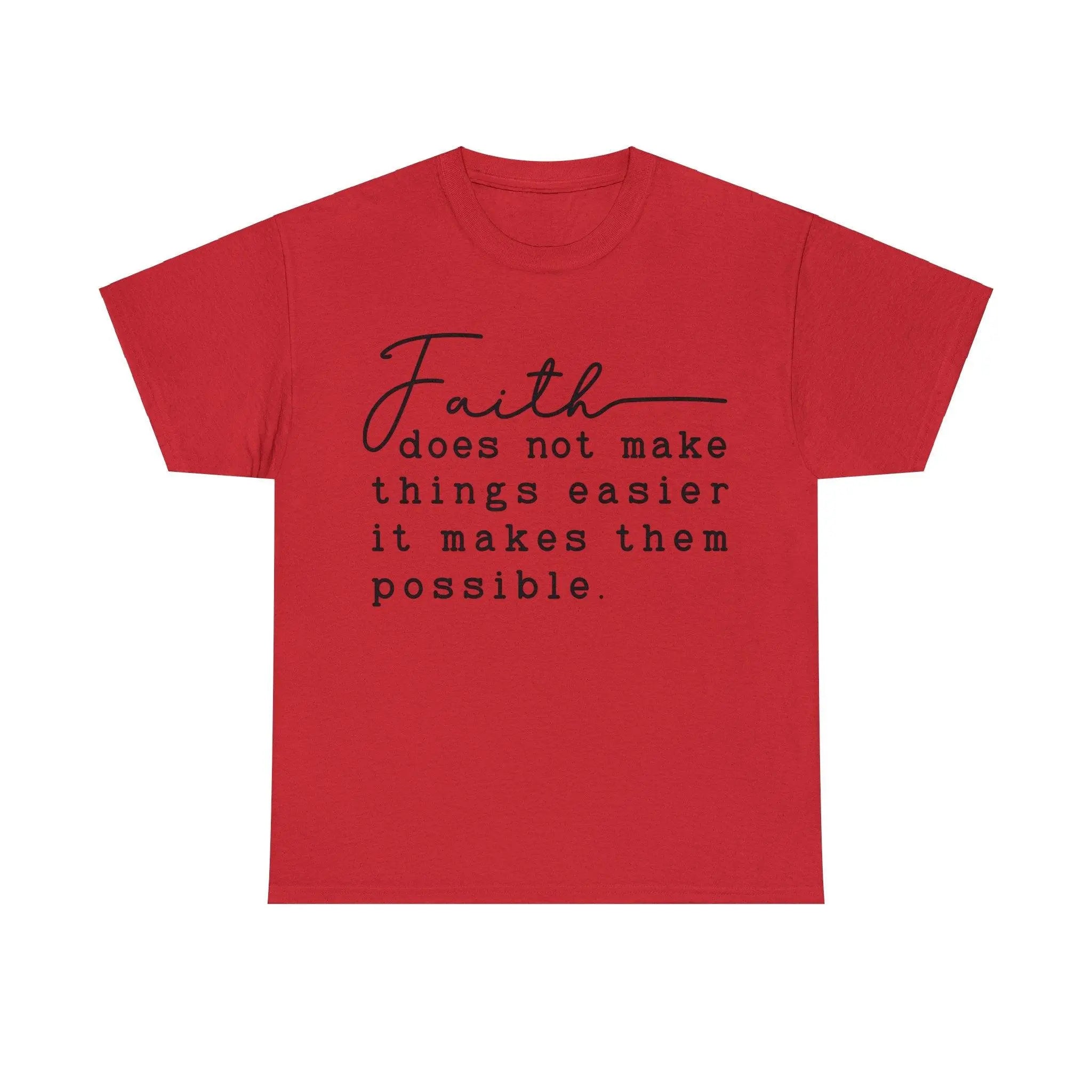 "Faith" Cotton Tee - Briadanna