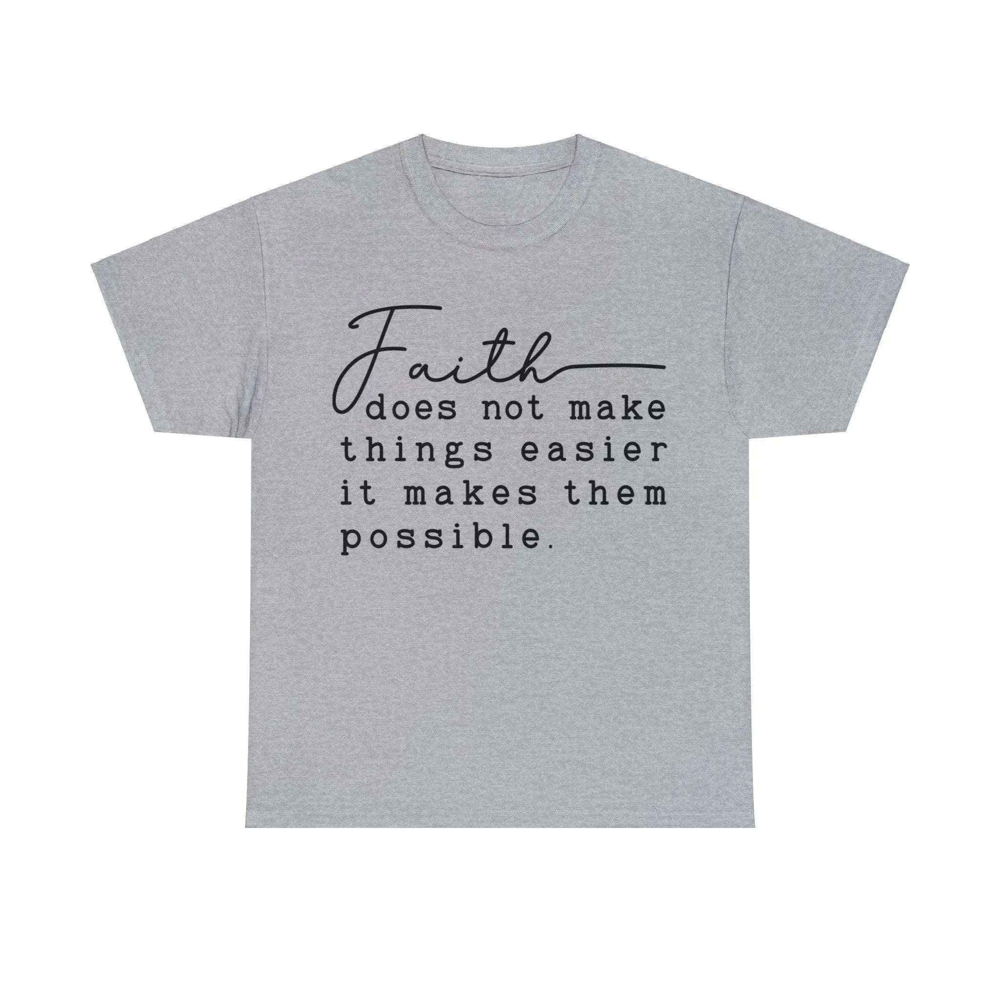 "Faith" Cotton Tee - Briadanna