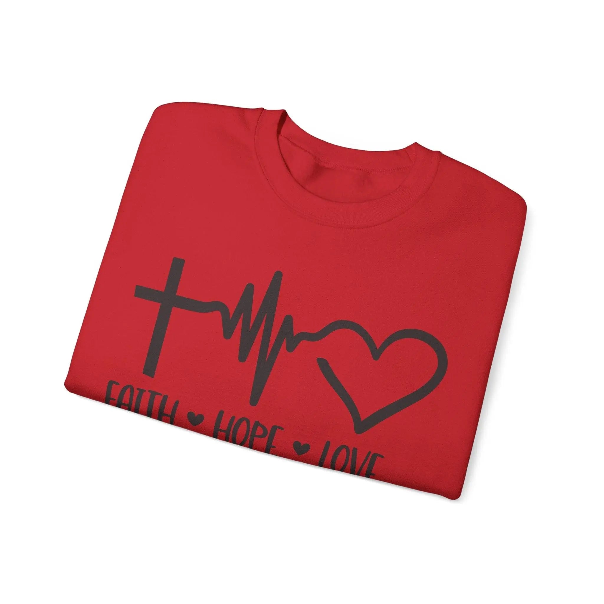 Faith, Hope & Love Sweatshirt - Briadanna