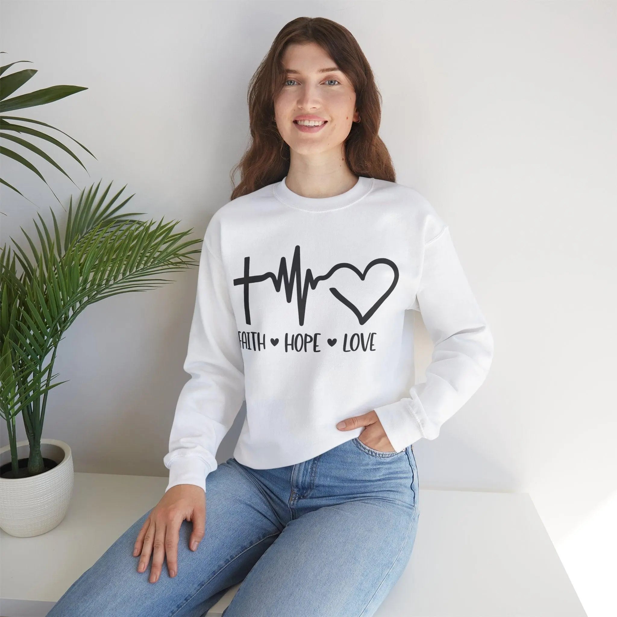 Faith, Hope & Love Sweatshirt - Briadanna