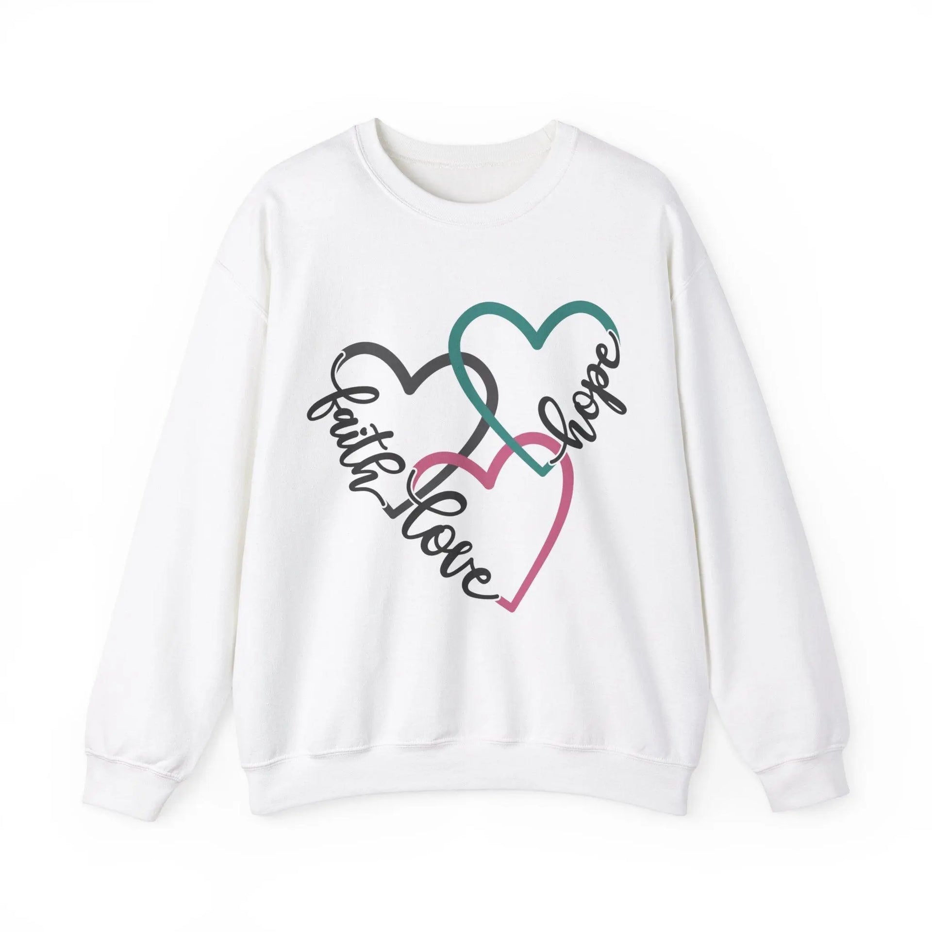 Faith, Love & Hope Sweatshirt - Briadanna