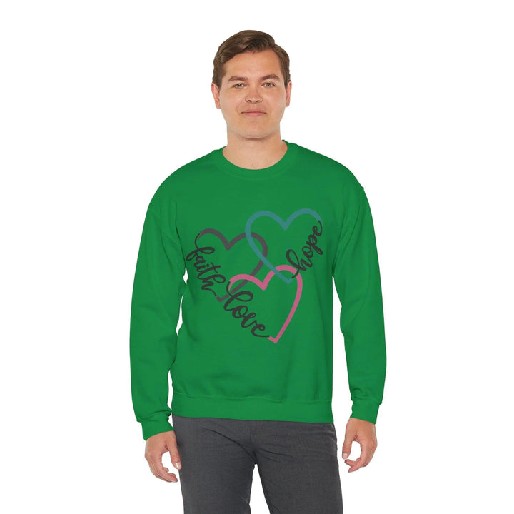 Faith, Love & Hope Sweatshirt - Briadanna