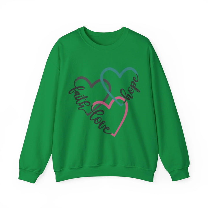 Faith, Love & Hope Sweatshirt - Briadanna