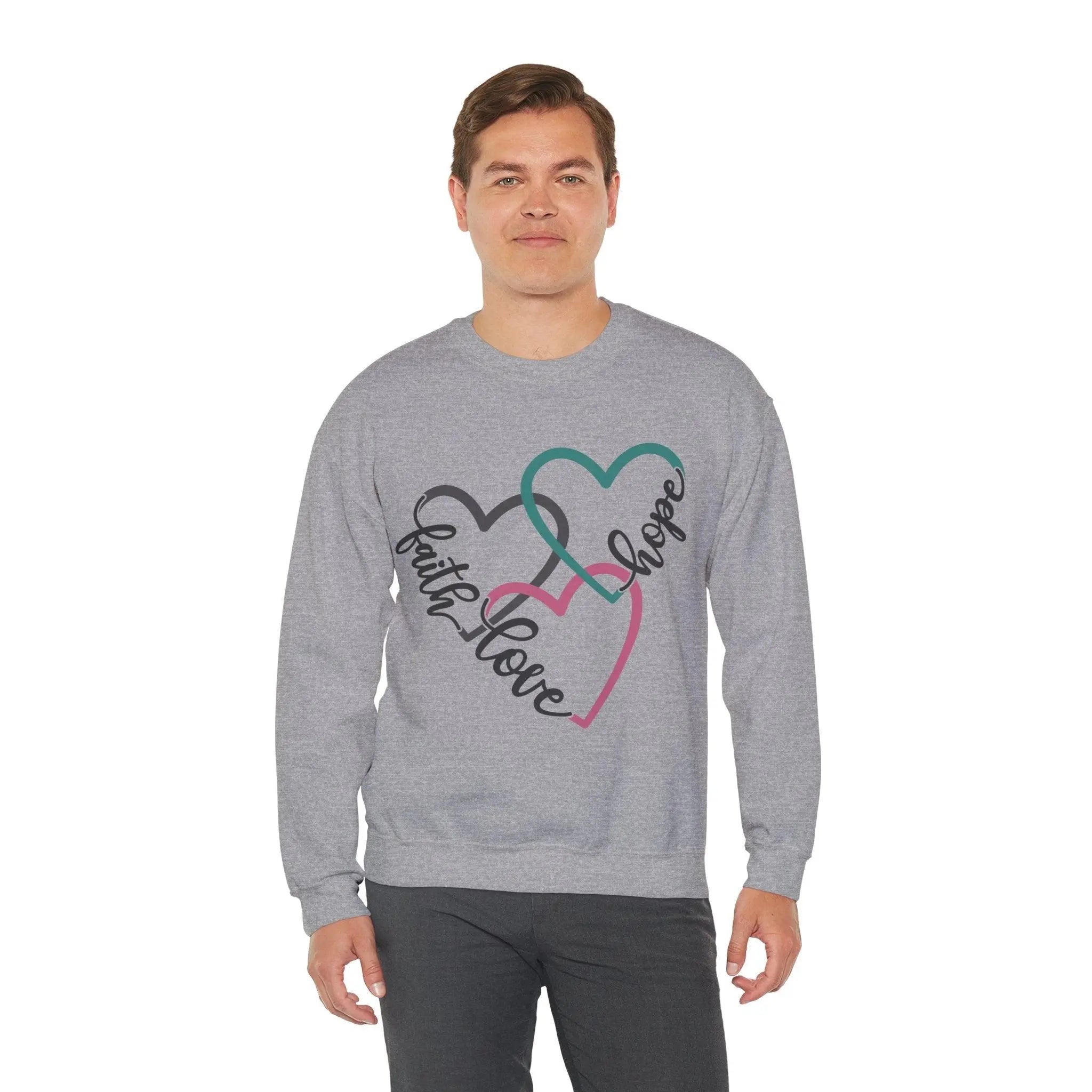 Faith, Love & Hope Sweatshirt - Briadanna