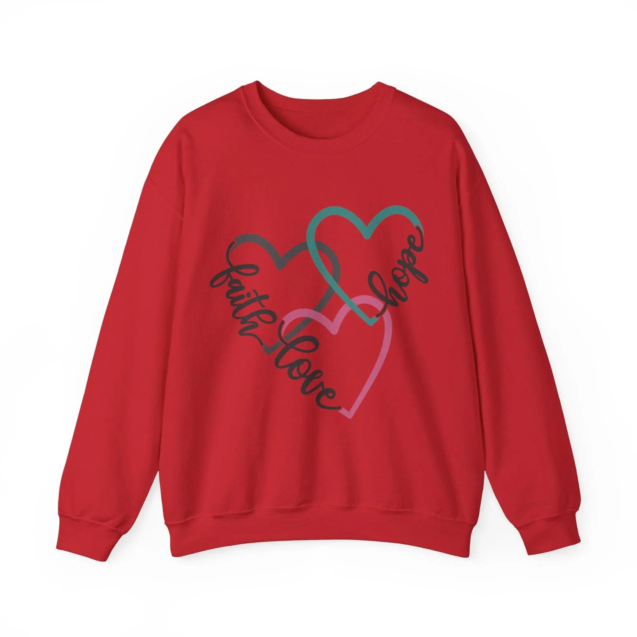 Faith, Love & Hope Sweatshirt - Briadanna