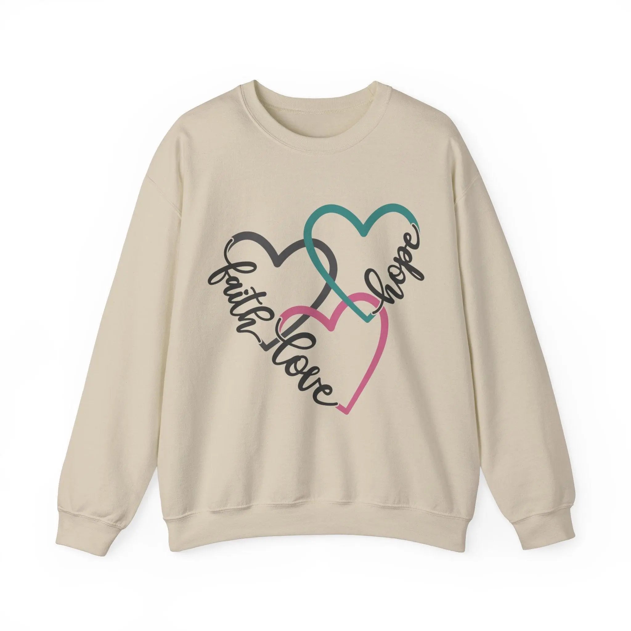 Faith, Love & Hope Sweatshirt - Briadanna