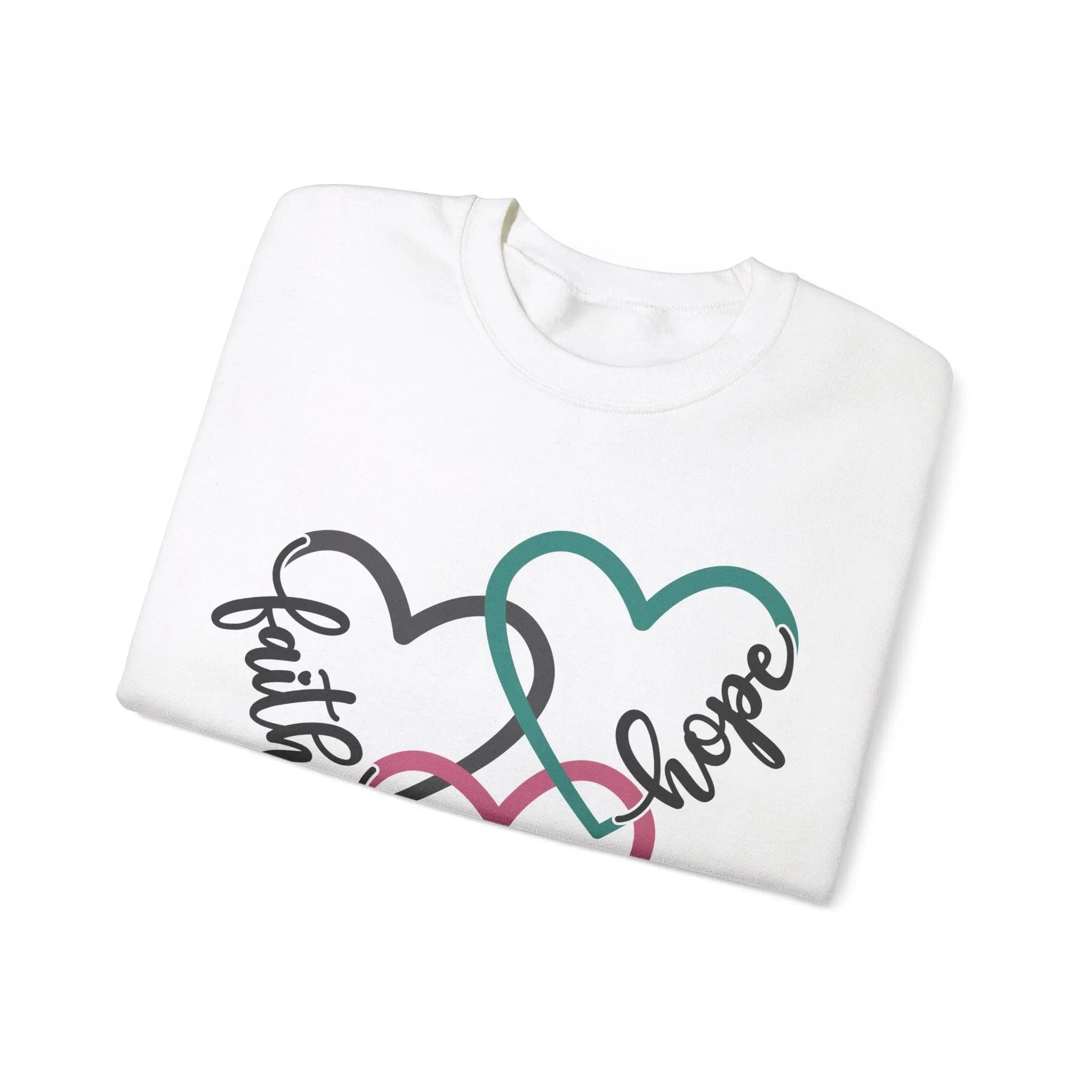 Faith, Love & Hope Sweatshirt - Briadanna