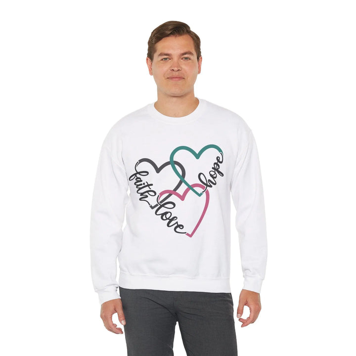 Faith, Love & Hope Sweatshirt - Briadanna