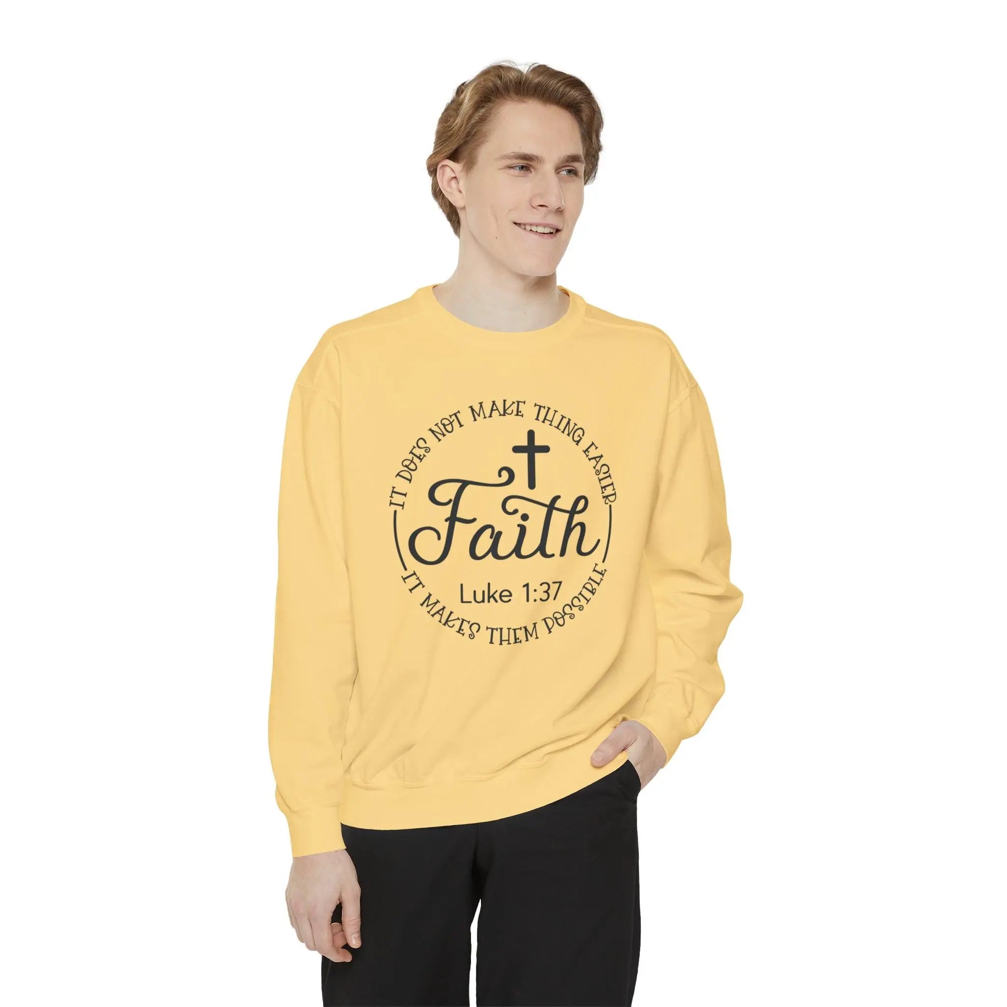 Faith Makes Possible Sweatshirt - Briadanna