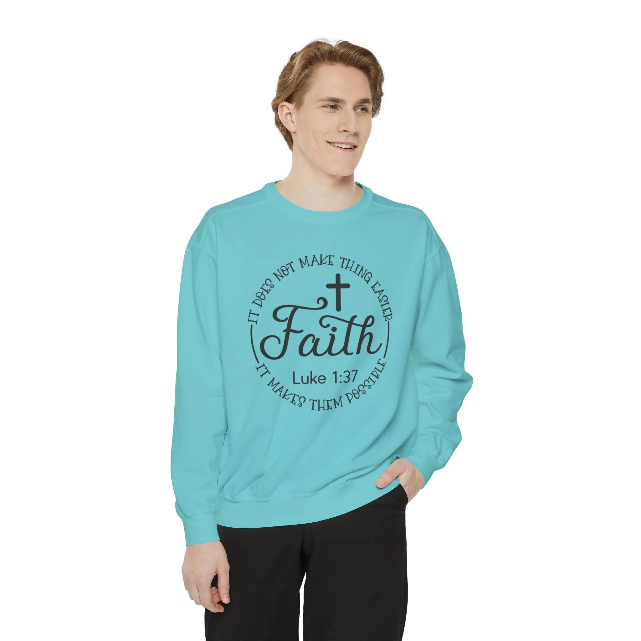 Faith Makes Possible Sweatshirt - Briadanna