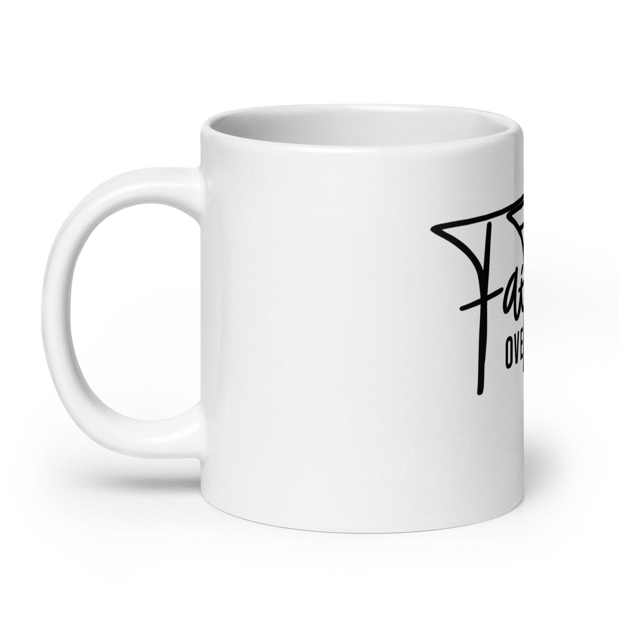 Faith Over Fear Glossy Mug - Briadanna